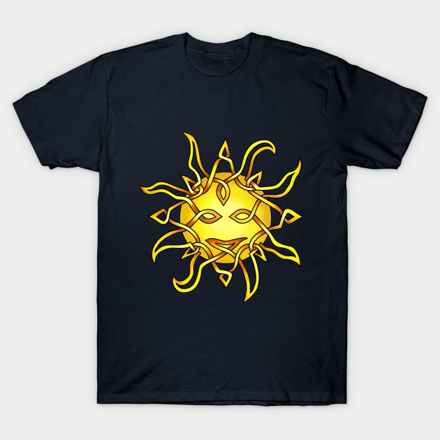 Sun T-Shirt by KnotYourWorld4